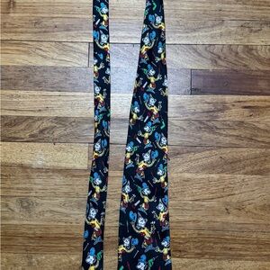 Dr. Seuss Black and Green Necktie